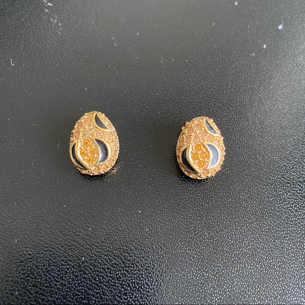 Vintage Dior Earrings Clip On